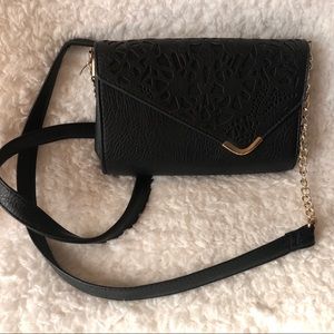 Double sided crossbody purse